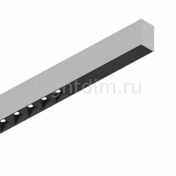 Подвесной светодиодный светильник Ideal Lux Fluo Accent 1800 4000K Aluminum