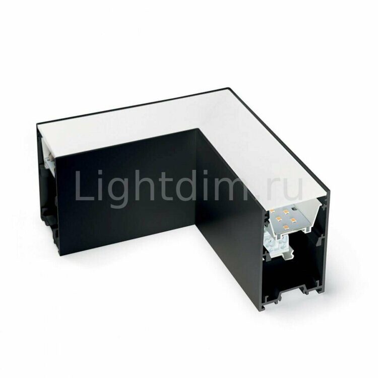 Подвесной светодиодный светильник Ideal Lux Fluo Corner 3000K Black