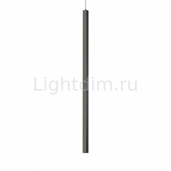 Подвесной светодиодный светильник Ideal Lux Ultrathin SP1 Big Square Nero