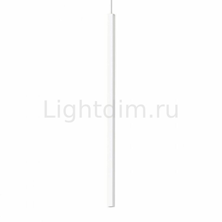 Подвесной светодиодный светильник Ideal Lux Ultrathin SP1 Big Square Bianco