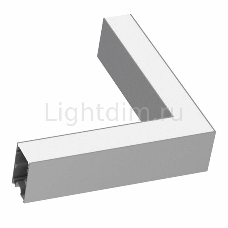 Подвесной светодиодный светильник Ideal Lux Fluo Corner 3000K Aluminum