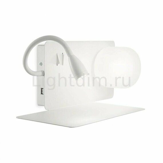 Бра Ideal Lux Book-1 AP2 Bianco