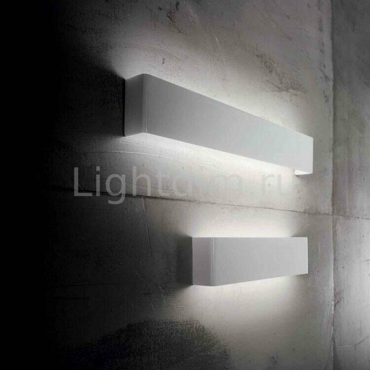 Настенный светодиодный светильник Ideal Lux Bright AP132 Alluminio